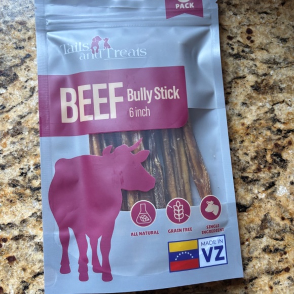 12 packages of Bully Sticks for Dog or puppy chews 6 inch  - 8 pieces each pack - Picture 2 of 3